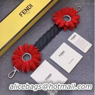 New Fashion Fendi Strap You Bloom Short Shoulder Strap F3108 Red (No Refund or Change)