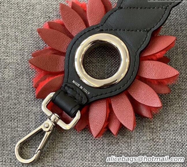 New Fashion Fendi Strap You Bloom Short Shoulder Strap F3108 Red (No Refund or Change)