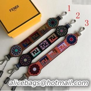 Grade Quality Fendi Strap You Canvas Shoulder Strap F3115 Multicolor 2024 (No Refund or Change)