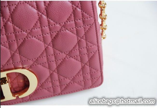 Buy Inexpensive Dior Medium Caro Chain Bag in Soft Cannage Calfskin CD2202 Pink 2024