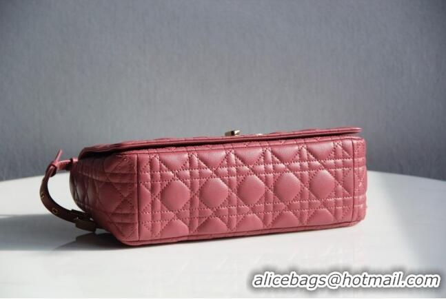 Best Price Dior Large Caro Chain Bag in Soft Cannage Calfskin CD2203 Pink 2024