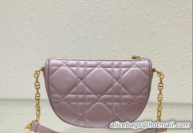 Top Grade Dior Callisto Moon Mini bag in Cannage Calfskin CD3040 Pink