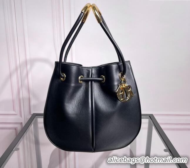 Trendy Design Dior Nolita Bucket bag in Calfskin Leather CD3045 Black 2024