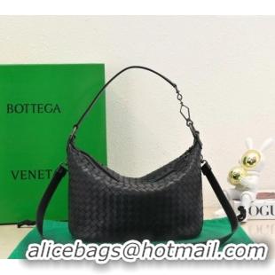 Buy Cheap Bottega Veneta Classic Top Handle Bag in Intrecciato Leather BV9842 Black 2024