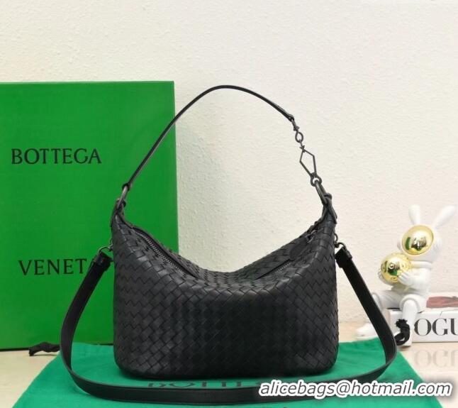 Buy Cheap Bottega Veneta Classic Top Handle Bag in Intrecciato Leather BV9842 Black 2024