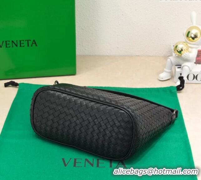 Buy Cheap Bottega Veneta Classic Top Handle Bag in Intrecciato Leather BV9842 Black 2024