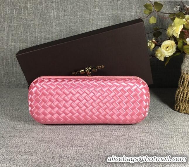 Promotional Bottega Veneta Satin Knot Long Clutch BV8651 Pink 2024