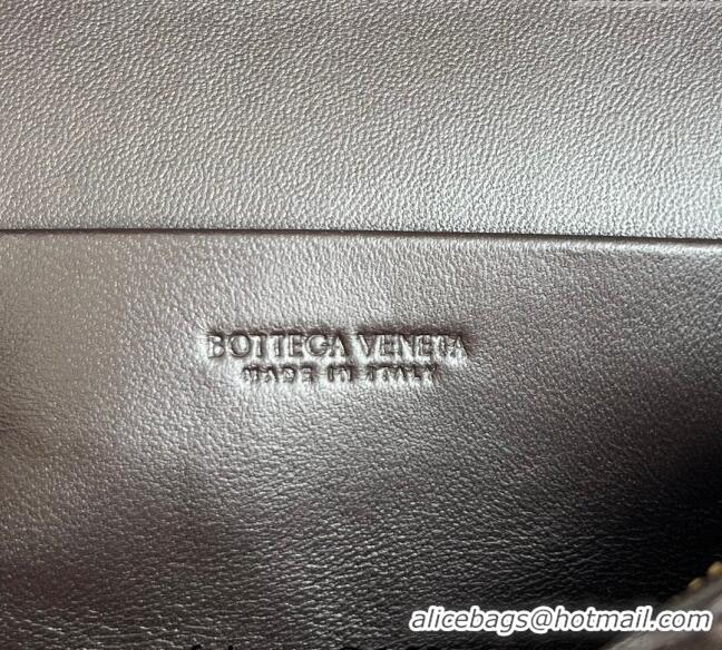 Super Quality Bottega Veneta Bang Bang Vanity Case in Intrecciato Leather 789109 Fondant Brown 2024