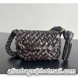 Top Grade Bottega Veneta Kalimero Città Shoulder bag with Knot 785797 Fondant Brown 2024