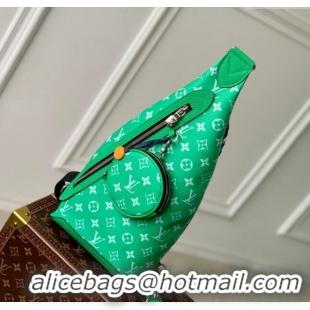 Original Cheap Louis Vuitton Duo Slingbag in Monogram Canvas M31075 Green 2024