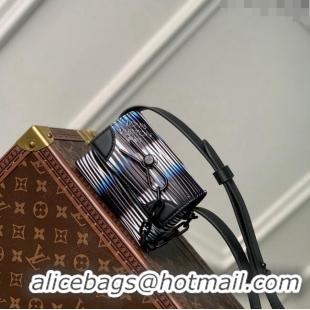 Discount Louis Vuitton Men's Micro Steamer Mini Bag Blue Moon Damier Rush Epi XL Leather M82817 2024