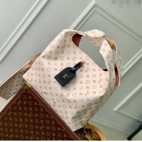 Well Crafted Louis Vuitton Monogram Canvas Shopping Bag Atlantis GM M46817 White