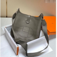 Reasonable Price Hermes Evelyne Bag 29cm in Togo Leather H7056 Tin Grey 2023