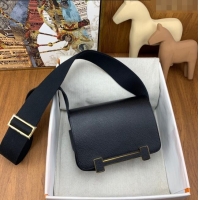 Top Quality Hermes Geta Bag in Chevre Mysore Leather H2903 Black 2023 (All Handmade)