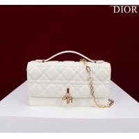 Low Cost Dior My Dior Mini Bag in Cannage Lambskin 0980 White 2024