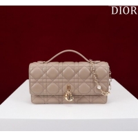 Reasonable Price Dior My Dior Mini Bag in Warm Cannage Lambskin 0980 Taupe 2024