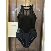 Reasonable Price Chanel Swimwear with Mesh 0509 Black 2024