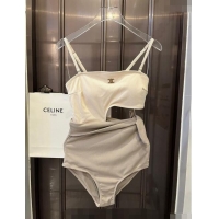 ​Buy Discount Celine Swimwear with 050901 Bow Beige/Grey 2024