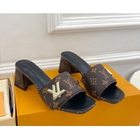 Buy Discount Louis Vuitton Shake Slide Sandals 5.5cm in Classic Monogram Canvas 426054