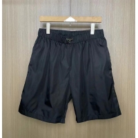 Best Price Unique Grade Prada Re-Nylon Swim Trunks PA252 Black