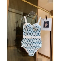 Best Quality Prada Swimwear 050902 Light Blue 2024