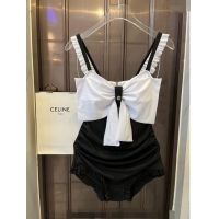 ​Top Quality Miu Miu Swimwear with Bow 050902 Black 2024