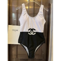 Top Quality Chanel Swimwear 050976 Black/White 2024