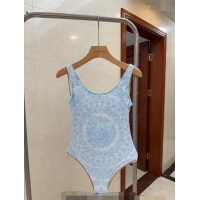 Best Price Versace Swimwear 050911 Light Blue 2024