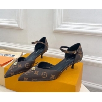 Grade Quality Louis Vuitton Stellar Mary Janes Pumps 4cm in Monogram Canvas 426165