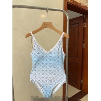 Reasonable Price Louis Vuitton Swimwear 050906 Light Blue 2024