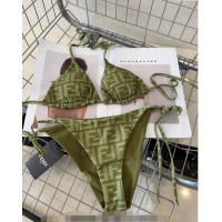 ​Affordable Price Fendi Swimwear 050930 Green 2024