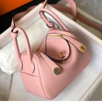 Super Quality Hermes Lindy Mini Bag 19CM H1714 Pink/Gold