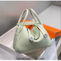 Reasonable Price Hermes Lindy Bag 26cm in Togo Calfskin H7100 Bubble Green