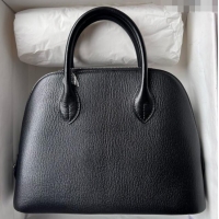 Most Popular Hermes Bolide 1923-25 Bag in Origianl Epsom Leather H3121 Cream Black (Handmade)