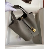 18cm/22cm in Taurillon Clemence Leather H2901 