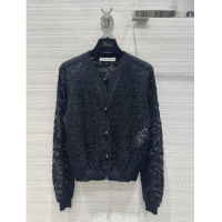 Trendy Design Dior Knit Cardigan D051703 Black 2024