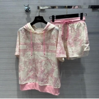 Reasonable Price Dior Top and Shorts D051706 Pink 2024