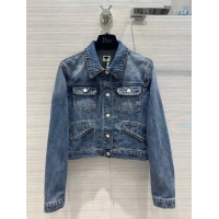 Famous Brand Dior Denim Jacket D051726 Blue 2024