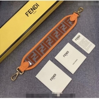 Top Quality Fendi Strap You Clear Shoulder Strap F3108 Orange (No Refund or Change)