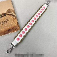 Promotional Fendi Strap You Waved Leather Shoulder Strap F3116 White 2024 (No Refund or Change)