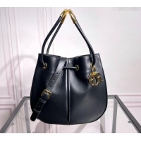 Trendy Design Dior Nolita Bucket bag in Calfskin Leather CD3045 Black 2024