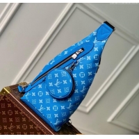 Reproduction Louis Vuitton Duo Slingbag in Monogram Canvas M31075 Blue 2024