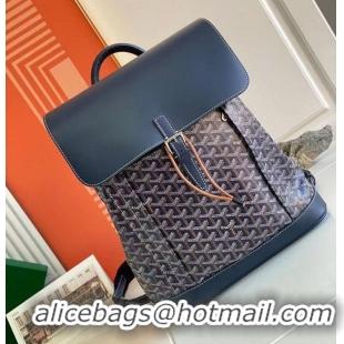 Famous Promotional Goyard Alpin Backpack G8710 Navy Blue