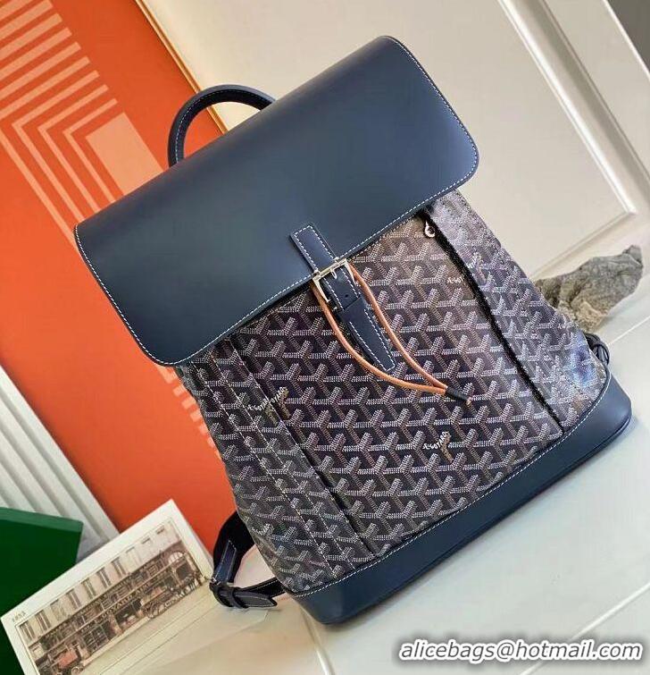 Famous Promotional Goyard Alpin Backpack G8710 Navy Blue