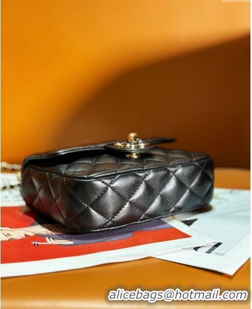 Traditional Discount Chanel CLUTCH WITH CHAIN AS3782 black