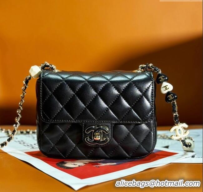 Traditional Discount Chanel CLUTCH WITH CHAIN AS3782 black