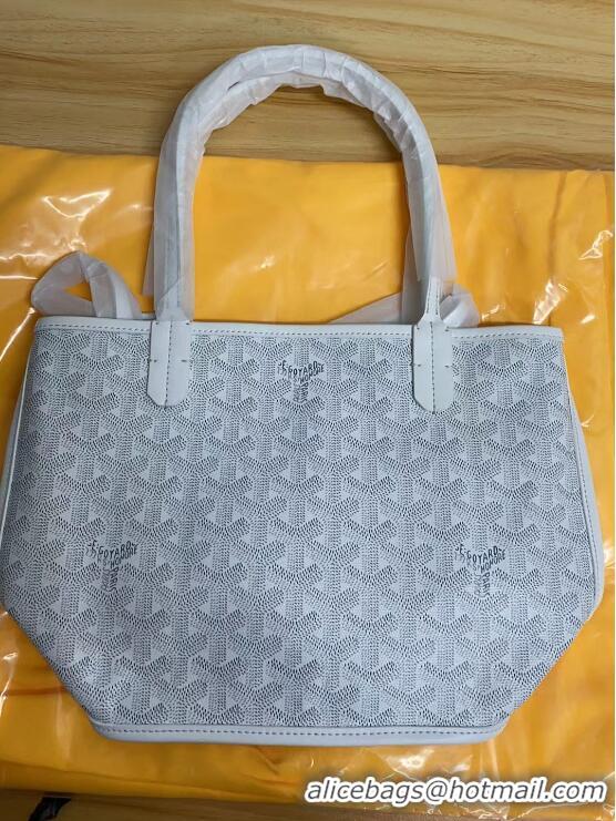 Discount Goyard New Design Anjou Reversible Bag Mini 2398 White