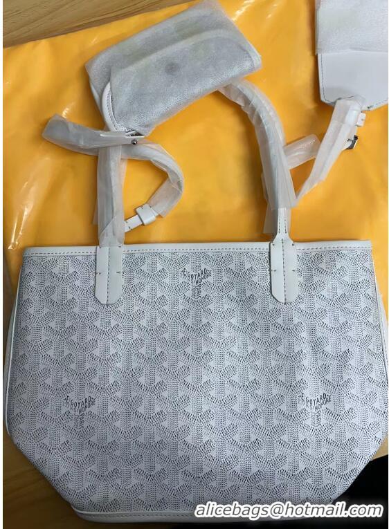 Discount Goyard New Design Anjou Reversible Bag Mini 2398 White