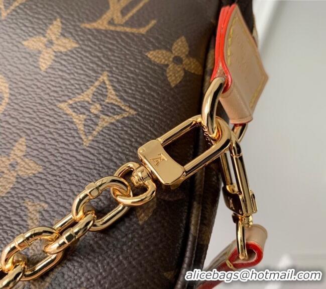 Pretty Style Louis Vuitton Pochette Accessoires Chain Mini bag M82766 Monogram Canvas 2024