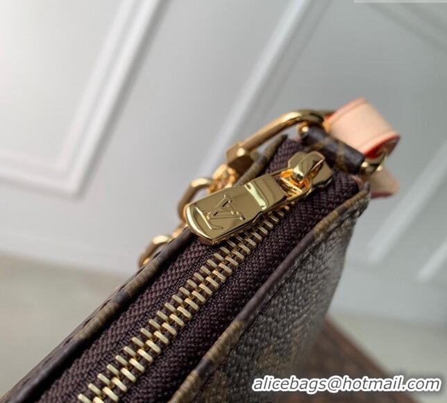 Pretty Style Louis Vuitton Pochette Accessoires Chain Mini bag M82766 Monogram Canvas 2024